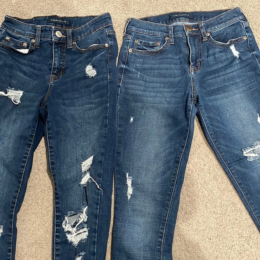 2 PAIR Aeropostale jeans